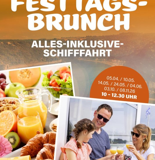 Festtagsbrunch | &copy; Loreley Linie