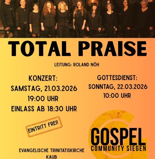 Plakat | &copy; Gospel Community Siegen